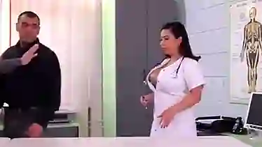 Tigerr Benson - Double penetration in a hospital bed