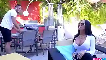 Fuckin HD-Big Titty luxury slut Sybil Stallone slammed hard by Danny Mountain