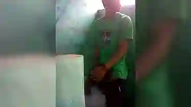 Bhutanese Nepali girl in uniform fucks in public toilet resulting in custom all