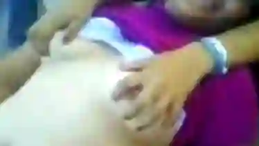 Guys fucks his girlfriend infront of friends in public- Indian Sex Tube