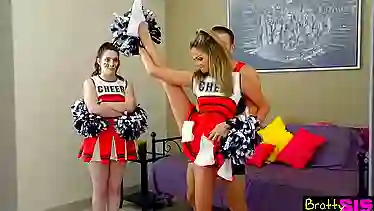Bratty Sis - BFF Catches StepBro Creaming his Sisters Pussy! S6:E8