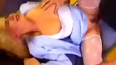 Young Girl Forced to Fuck on Public Parking