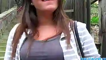 PublicAgent Cute Bubble Butt babe fucked