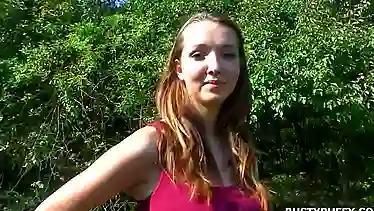 Teen Busty Buffy in POV fucking with cumshot