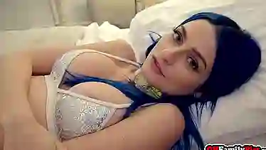 Busty stepsister tempted and fucked bro