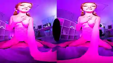 Petite cutie Lya Cutie Gaming gets VR porn and blowjob action