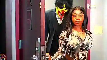 Lola B cheats on her man with the clown & takes his huge load in 4K Ultra HD