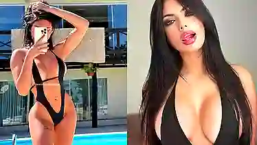 Watch this curvy amateur with huge tits take a hard pounding in POV