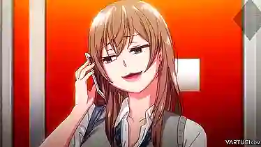 Get up close and personal with this uncensored Japanese anime cartoon with a hot Japanese babe getting her ass creampied and taking a cumshot