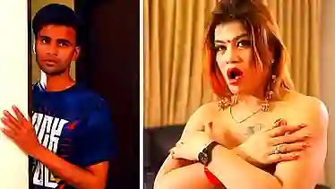 Big-titted Indian MILF gets her big tits tattooed & pounded hard in roleplay
