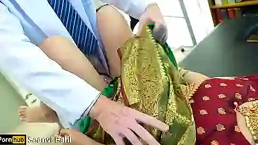 Saanvi Bahl cheats on her husband with a massive Indian dick doctor
