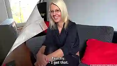 Mature Couple Swap: Big Dicked Brunette Takes Turns on First Wife