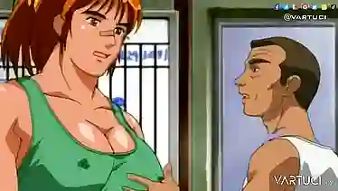 Aneta Dark, Anita Dark, Sandy Style, and Marina Visconti get wild in a Japanese JAVcartoon - uncensored!