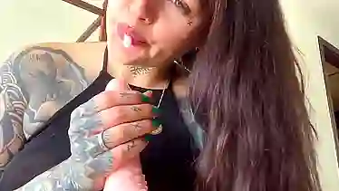 Obey Melissa teaches her sub to jerk off with dirty talk and chastity instructions