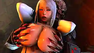 Samus & Unknown Planet X: A steamy MILF's handjob and blowjob fetish in HD