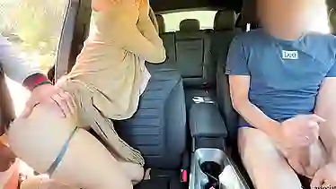 My Muslim Wife's First Dogging in Public: French Hiker Almost Ripped Her Pussy Apart!