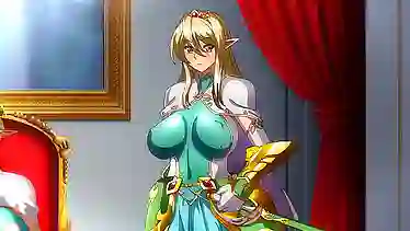 Lina Love, Lena Lang & Kyonyuu Elf Elf share a hot load in a 4K60-animated hentai