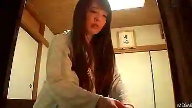 Watch as busty Japanese housewife Hitomi Tanaka rides her toy with passion