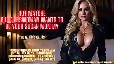 Ivana Sugar is a hot businesswoman who craves to be your sugar mommy! ASMR Roleplay with a Cunnilingus and Cre