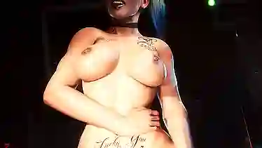 Harley Quinn's big tits and ass take a massive creampie in The Rise of a Villain