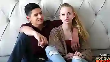 First time homemade sex for best friends: Wild amateur fucking with amateur pornstars