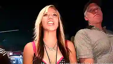 Watch Lingerie Bull Riding in public with her sexy lingerie on!