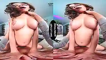 Scarlett Alexis gets her big tits and tight pussy drilled in up close VR action