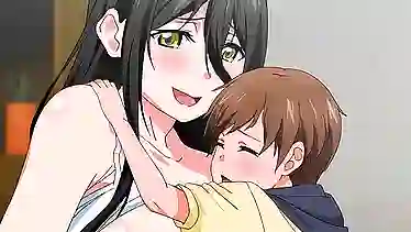 Watch Toshi Densetsu's hentai MILF get a creampie in every hole!