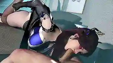 Watch Vam Fights Break Sphere in Hardcore Handjob Action!
