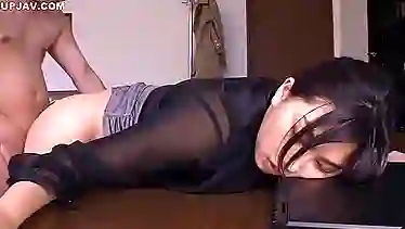 Saori Hara, the cocky female boss, gets down and dirty in this deep-dicking action