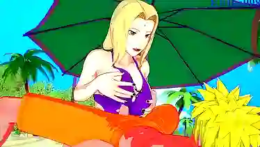 Naruto & Tsunade's Intense Sex in Naruto Hentai