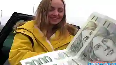 Public Agent Innocent Babe Paid for Sex